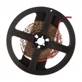 Лента светодиодная Gauss Elementary 2835/60-SMD 4.8W/m 12V DC IP20 красный (упаковка 5м)