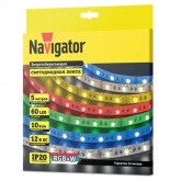 Светодиодная лента Navigator 14 467 NLS-5050RGBW60-10-IP20-12V 10W RGB + белый свет