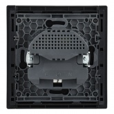 Розетка с зарядкой ИЭК FORTE&PIANO FP145 2Р+Е 16А шторки USB A+A 3,1А черный