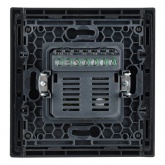 Термостат электронный с индикацией ИЭК FORTE&PIANO FP352 с датчиком 2,4м серый