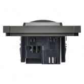 Датчик движения ИЭК FORTE&PIANO FP356 с LED подсветкой серый