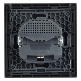 Розетка с зарядкой ИЭК FORTE&PIANO FP345 2Р+Е 16А шторки USB A+A 3,1А серый