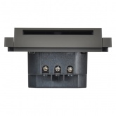 Выключатель карточный ИЭК FORTE&PIANO FP343 30А серый