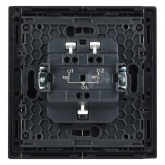 Выключатель жалюзи кнопочный ИЭК FORTE&PIANO FP311 10А серый