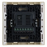 Термостат электронный с индикацией ИЭК FORTE&PIANO FP452 с датчиком 2,4м ваниль