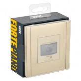 Датчик движения ИЭК FORTE&PIANO FP455 500Вт ваниль
