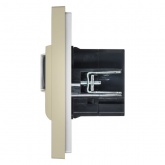 Датчик движения ИЭК FORTE&PIANO FP456 с LED подсветкой ваниль