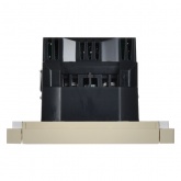 Розетка с зарядкой ИЭК FORTE&PIANO FP447 2Р+Е 16А шторки USB A+C 18Вт ваниль