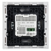 Датчик движения ИЭК FORTE&PIANO FP256 с LED подсветкой белый