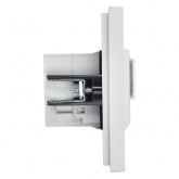 Датчик движения ИЭК FORTE&PIANO FP256 с LED подсветкой белый