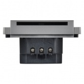 Выключатель карточный ИЭК FORTE&PIANO FP543 30А сталь