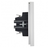 Выключатель жалюзи кнопочный ИЭК FORTE&PIANO FP211 10А белый