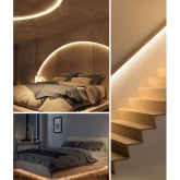 Светодиодная LED лента Feron LS501 120SMD(2835)/м 11Вт/м 24V 5000х8х1.22мм 3000K