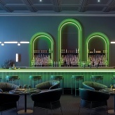 Светодиодная COB лента Feron LS530 320SMD(2110)/м 8Вт/м 24V 5000х8х1.8мм зеленый