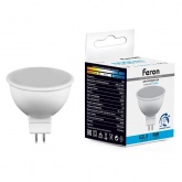 Лампа светодиодная Feron MR16 LB-561 9W 6400K 220V G5.3 диммируемая дневной свет
