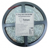 Светодиодная лента Foton FL-Strip 2835-SW120-CW 24W/m 6500K 12V 2500lm/m IP65 холодный белый 10x5m