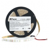 Светодиодная лента Feron LS604 60SMD(3528) 4.8W/m 12V IP65 5000х8х3.8mm белый