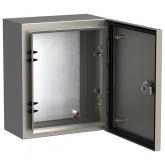 Щит из нержавеющей стали влагозащищенный ИЭК TITAN5 ЩМП 300х250х150мм с монтажной платой IP66