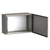 Щит из нержавеющей стали влагозащищенный ИЭК TITAN5 ЩМП 400х600х250мм с монтажной платой IP66