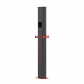 Стойка для двух зарядных станций DKC EOS Charge