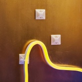 Площадка Rexant самоклеящаяся 20 х 20 мм, белая под хомуты [упаковка 10 шт]