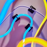 Площадка Rexant самоклеящаяся 20 х 20 мм, черная под хомуты [упаковка 10 шт]