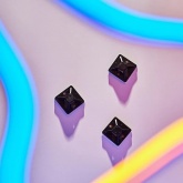 Площадка Rexant самоклеящаяся 20 х 20 мм, черная под хомуты [упаковка 10 шт]