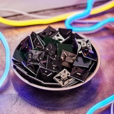 Площадка Rexant самоклеящаяся 25 х 25 мм, черная под хомуты [упаковка 100 шт]