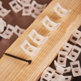 Площадка Rexant для крепления стяжки 29 х 15 мм, белая ПС-4 [упаковка 100 шт]