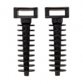 Дюбель Rexant база для стяжки, d10 х 40 мм, черный [упаковка 100 шт]