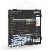 Лента светодиодная Gauss 2835/120-SMD 9.6W/m 12V DC холодный белый IP66 (упаковка 5м)