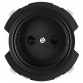 Розетка TDM Байкал 2П 16А 250В шторки агат