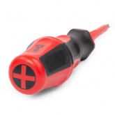 Отвертка КВТ диэлектрическая крестовая PH2 100мм Профи VDE 1000В