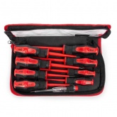 Набор диэлектрических отверток КВТ 9 штук НИО-09 Профи VDE 1000В