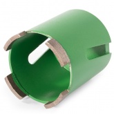 Коронка алмазная КВТ для скоростного сверления отверстий для подрозетников ECO-68/65 4T Мастер