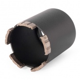 Коронка алмазная КВТ SF-68/65 6T Профи, сверло алмазное для подрозетников