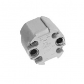 Патрон VS 33500 для галогенных ламп G9 под винт M3, керамический 270°C без проводников