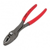 Клещи захватные TwinGrip с фронтальным и боковым захватами зев 4-22 мм, длина 200 мм, обливные ручки