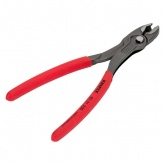 Клещи захватные TwinGrip с фронтальным и боковым захватами зев 4-22 мм, длина 200 мм, обливные ручки