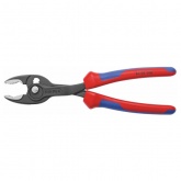 Клещи TwinGrip клещи с фронтальным и боковым захватами зев 4-22 мм, длина 200 мм, 2-комп ручки