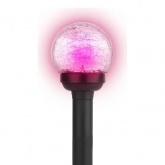 Садовый светильник ЭРА SL-PL33-CRAC на солнечной батарее, пластик, стекло, черный 33см