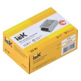 Драйвер для светодиодной ленты ИЭК LED ИПСН-PRO 30Вт 12 В блок - клеммы IP20
