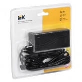 Драйвер для светодиодной ленты ИЭК LED ИПСН 36Вт 12 В сетевая вилка-блок - JacK 5,5 мм IP20