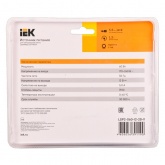 Драйвер для светодиодной ленты ИЭК LED ИПСН 60Вт 12 В сетевая вилка-блок - JacK 5,5 мм IP20