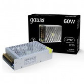 Блок питания для светодиодной ленты Gauss LED Strip PS 60W 12V IP20