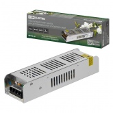 Блок питания TDM 150W 12V IP20 для светодиодных лент и модулей DC узкий металлический корпус