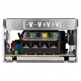 Блок питания TDM 200W 12V IP20 для светодиодных лент и модулей DC узкий металлический корпус