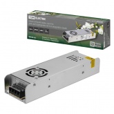 Блок питания TDM 360W 12V IP20 для светодиодных лент и модулей DC узкий металлический корпус