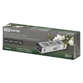 Блок питания TDM 200W 24V IP20 для светодиодных лент и модулей, узкий металлический корпус