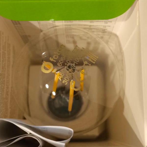 Светодиодная филаментная лампа FL-LED Filament A60 10W 3000K E27 Foton lighting